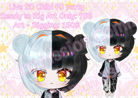 Chibi Rigging + L2D PJ Art